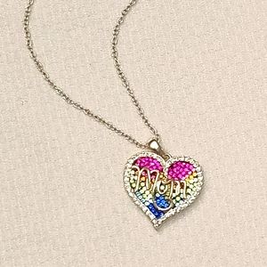 Mom necklace and pendant